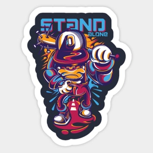 Stand Alone Sticker